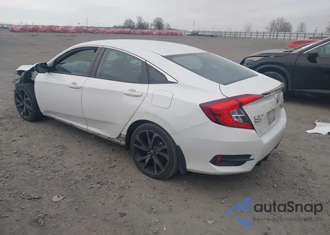 2021 Honda Civic Sport z USA, uszkodzony, nr VIN 2HGFC2F81MH536534